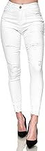 Elara Women's High Waist Destroyed Chunkyrayan Jeans