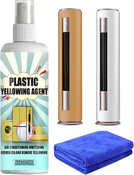 AC Unit Foam Cleaner 100ml - HVAC Duct Condenser Coil Cleaning Spray | Portable Home RV Refrigerator Household Maintenance Solution Removes Grease Dust Dirt Ensures Cooling Heating Efficiency