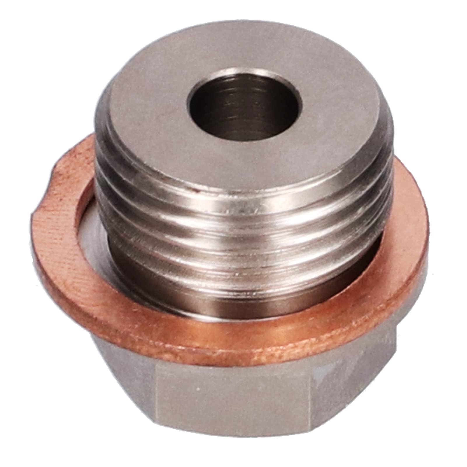 Adaptateur de température de l'eau, adaptateur de capteur Capteur de pression de carburant résistant à la corrosion avec joint pour capteur de pression de vis 1/8NPT/huile/eau