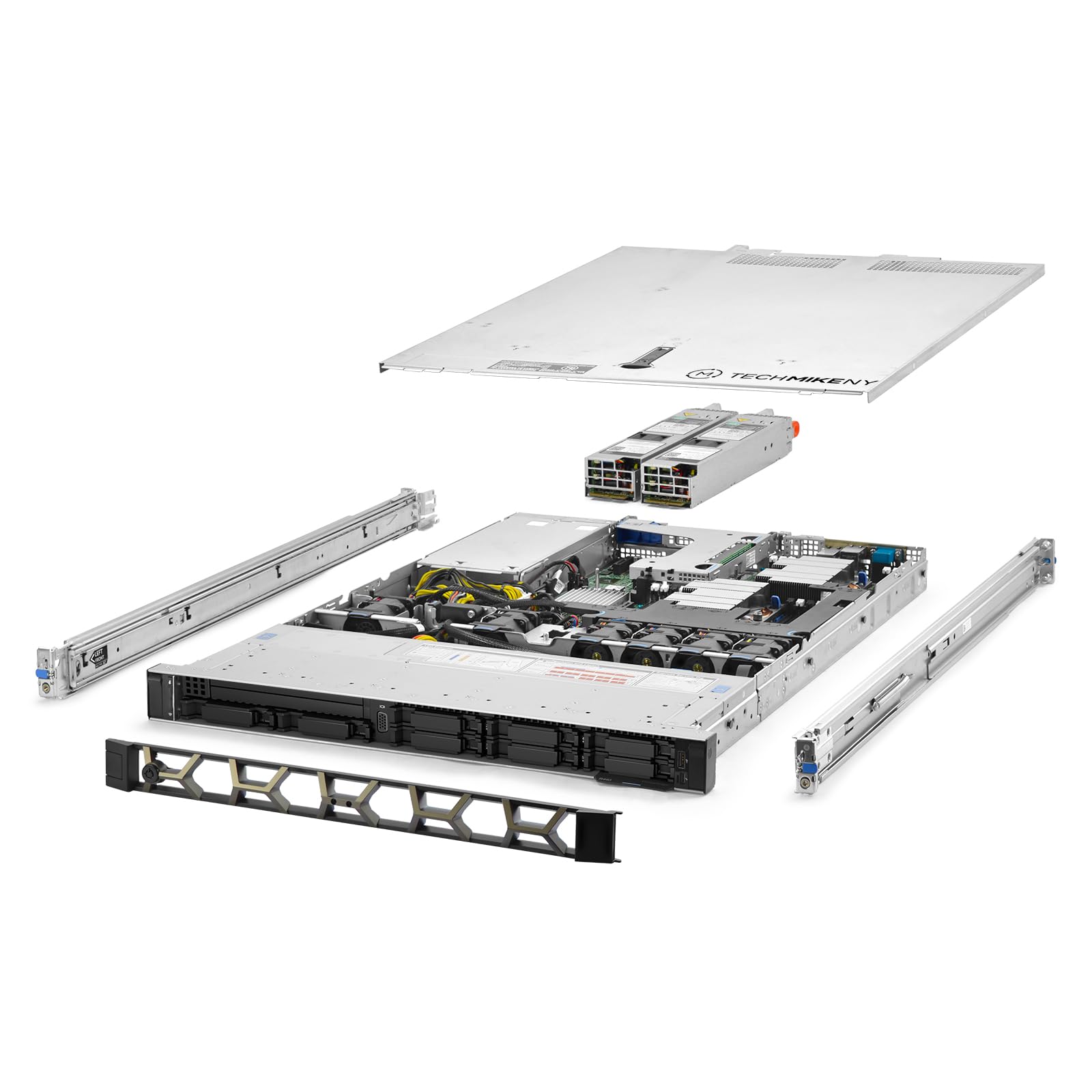 TechMikeNY Server 2.10Ghz 16-Core 32GB 2X New 1TB Windows Server Rails PowerEdge R440 2.10Ghz 16-Core 32GB 2X New 1TB Windows Rails (Renewed)