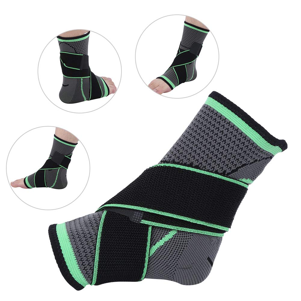 ZIZEV ML/XL Sports Ankle Guard, Compression Ankle Guard, for Running, Basketball, Baseball, Cycling Fitness Unisex (L)
