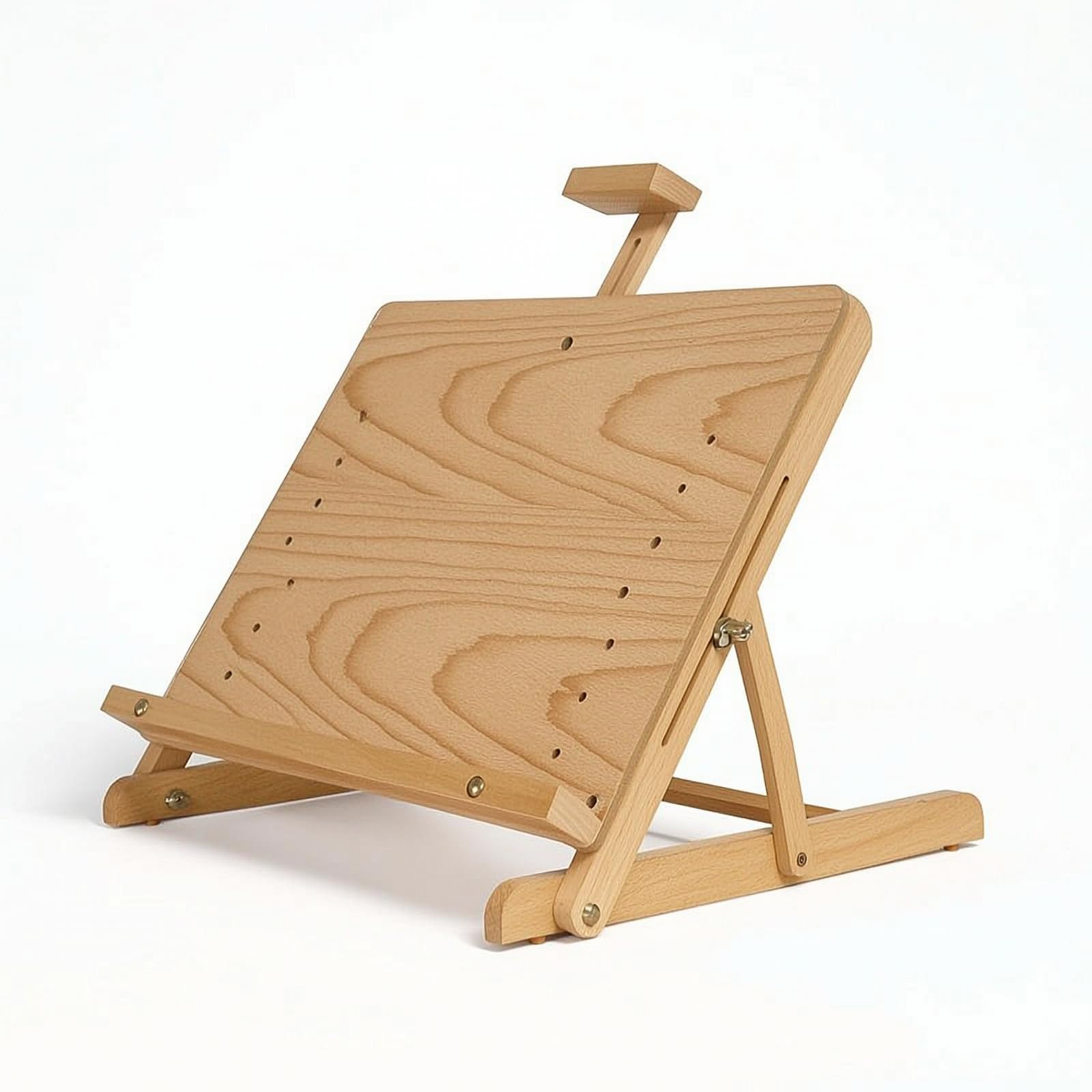 Gralara Caballete para Mesa Plegable Portátil Caballete con Soporte Ajustable Compacto para Artistas, Dibujantes, Taller