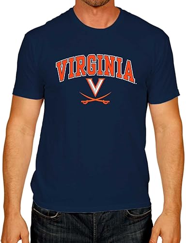Campus Colors NCAA - Camiseta de algodón para adulto, unisex, para el día del juego