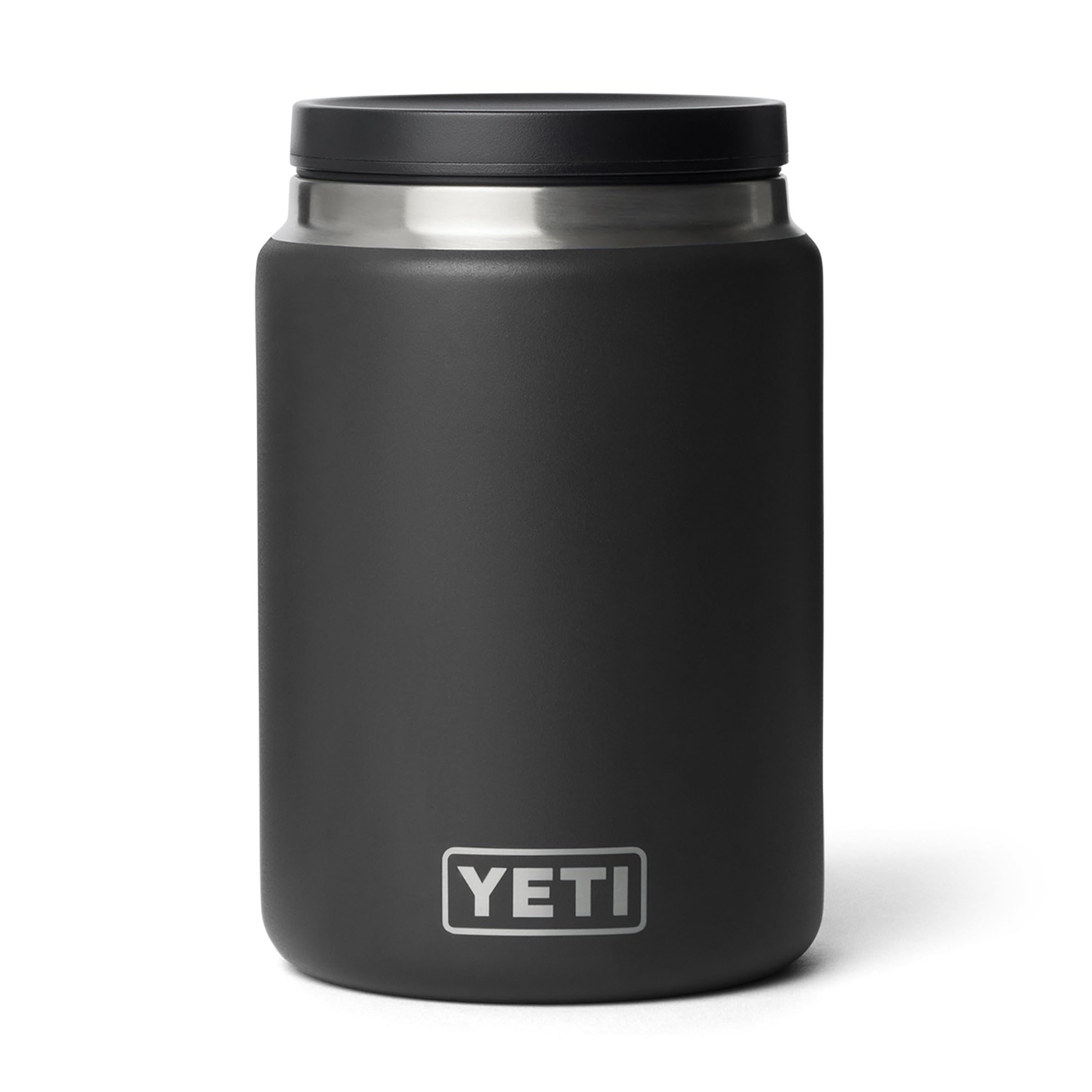 Rambler 24 oz Food Jar, Vacuum Insulated, Stainless Steel, With Airtight Lid, Black
