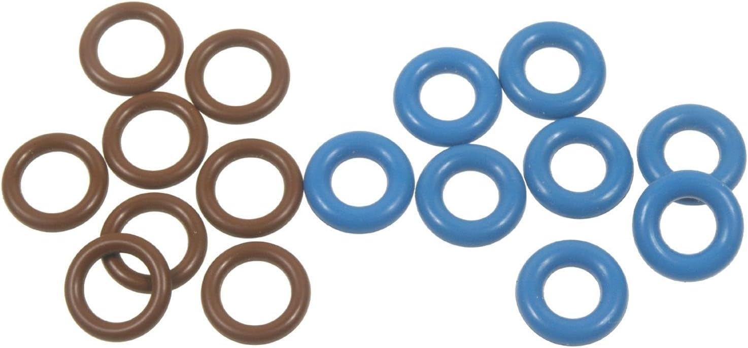Fuel Injector Seal Kit Compatible With Cadillac Escalade 6.0L V8 2009 2008 2007 2006 2005 2004 2003 2002 P-2631373