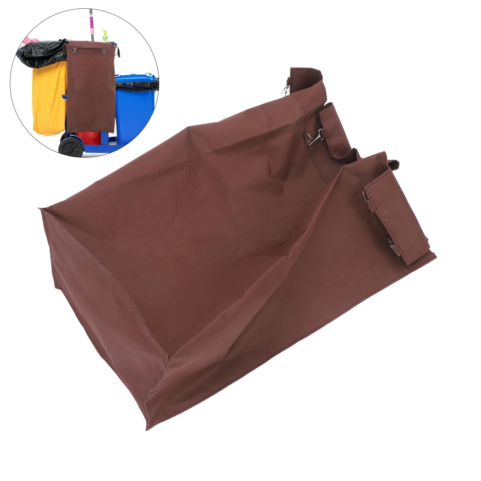 Borsa Riutilizzabile e Portatile per Carrello delle Pulizie Oxford Grande Capacità 70l per Carrelli di Pulizia Domestica e Supermercati