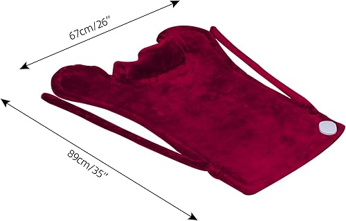 Miniatura 2 de Ruqiji Almohadilla de calefacción de cuello y hombros y espalda de 26 x 35 pulgadas con tecnología de calentamiento rápido y 6 ajustes de