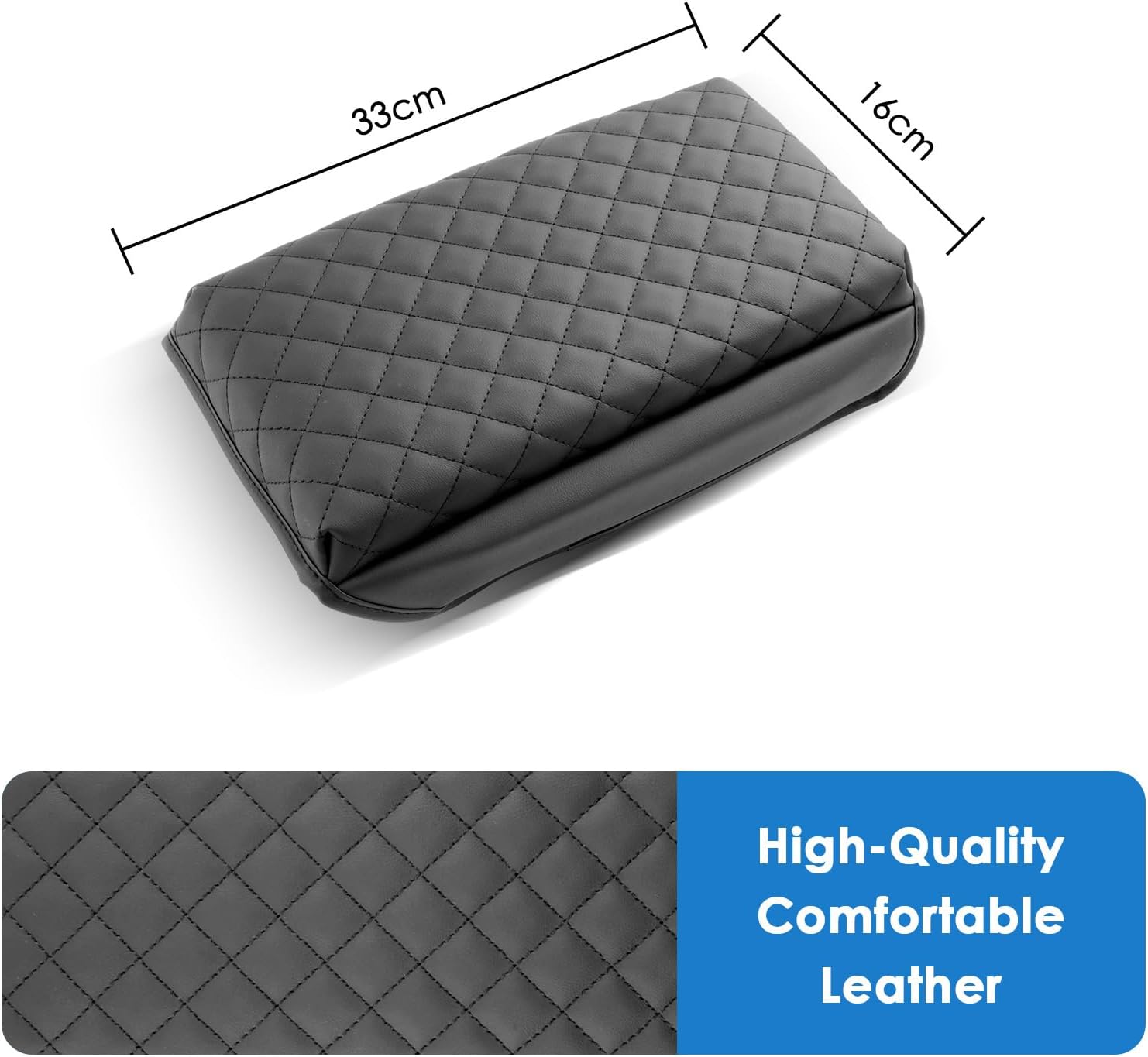 2024 2025 2026 Crosstrek Accessories Center Console Cover for Subaru Crosstrek (Premium/Sport/Limited/Touring/Wilderness), Cushion&Comfy Leather Armrest Cover 2026 Crosstrek Accessories -Padded