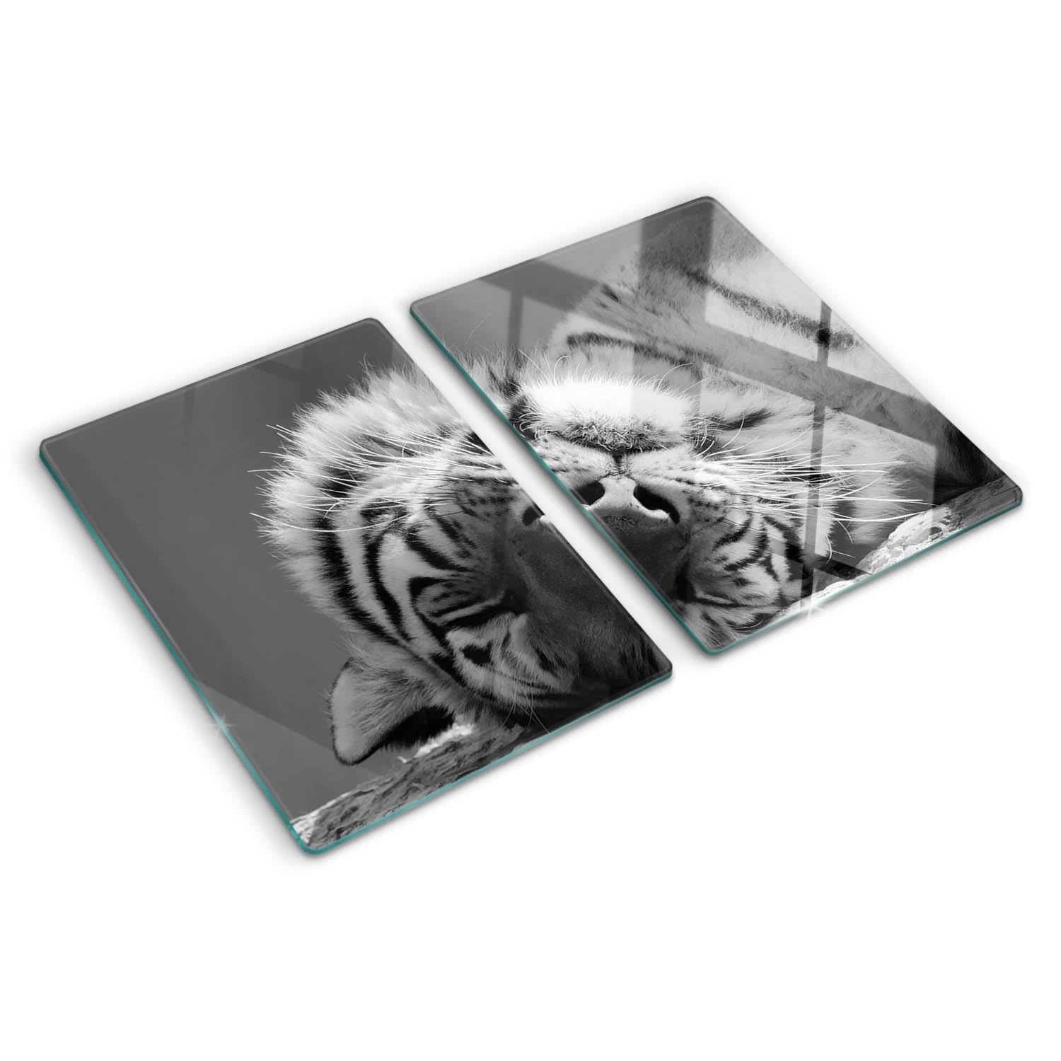 Planche à Découper Résistant à la Chaleur 40x52cm en verre poli