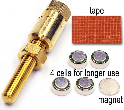 Miniatura 3 de OUERMAMA Tuerca de perno trucos de magia con video tutorial Autorrotación Tornillo giratorio Accesorios mágicos de cerca Trucos de trucos mágicos