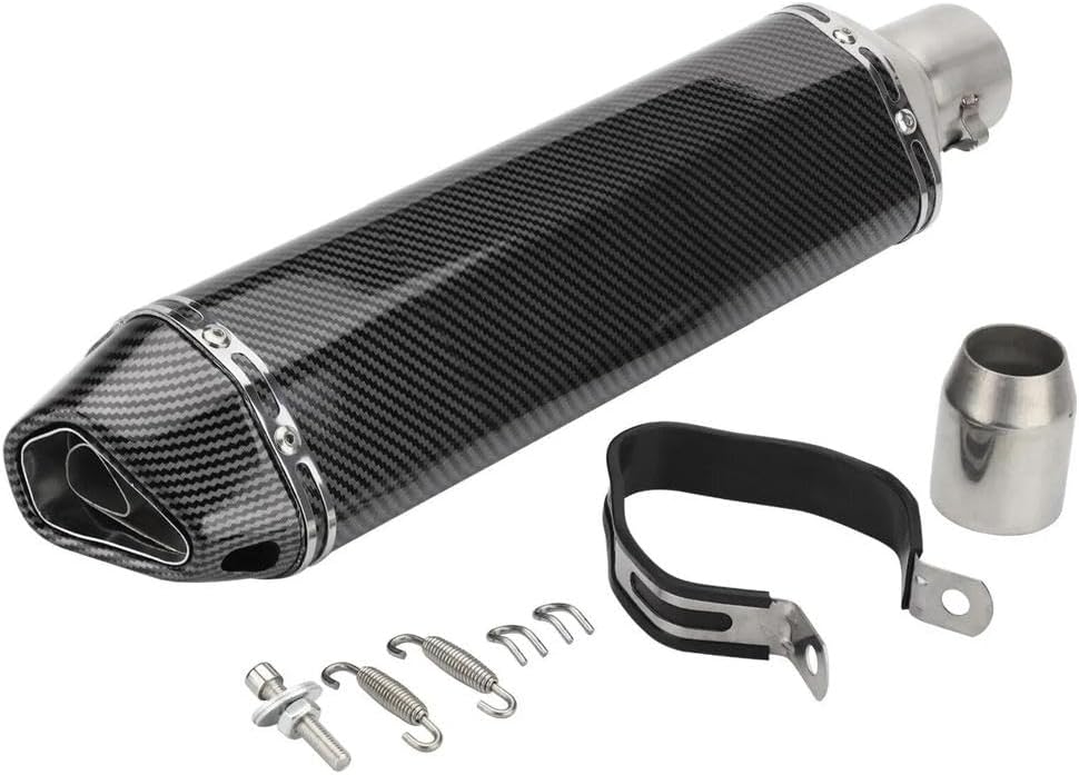 Spare Parts 470mm Exhaust Motorcycl Muffler Escape Moto Tub For Kawasaki Ninia 650 For Tmax 500 Tmax 530