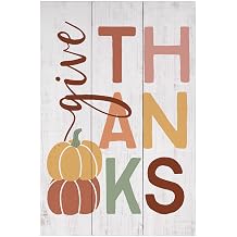 Simply Said, INC Rustic Pallets, Give Thanks - 16" x 10.75" Rustic Wood Sign RUS1461