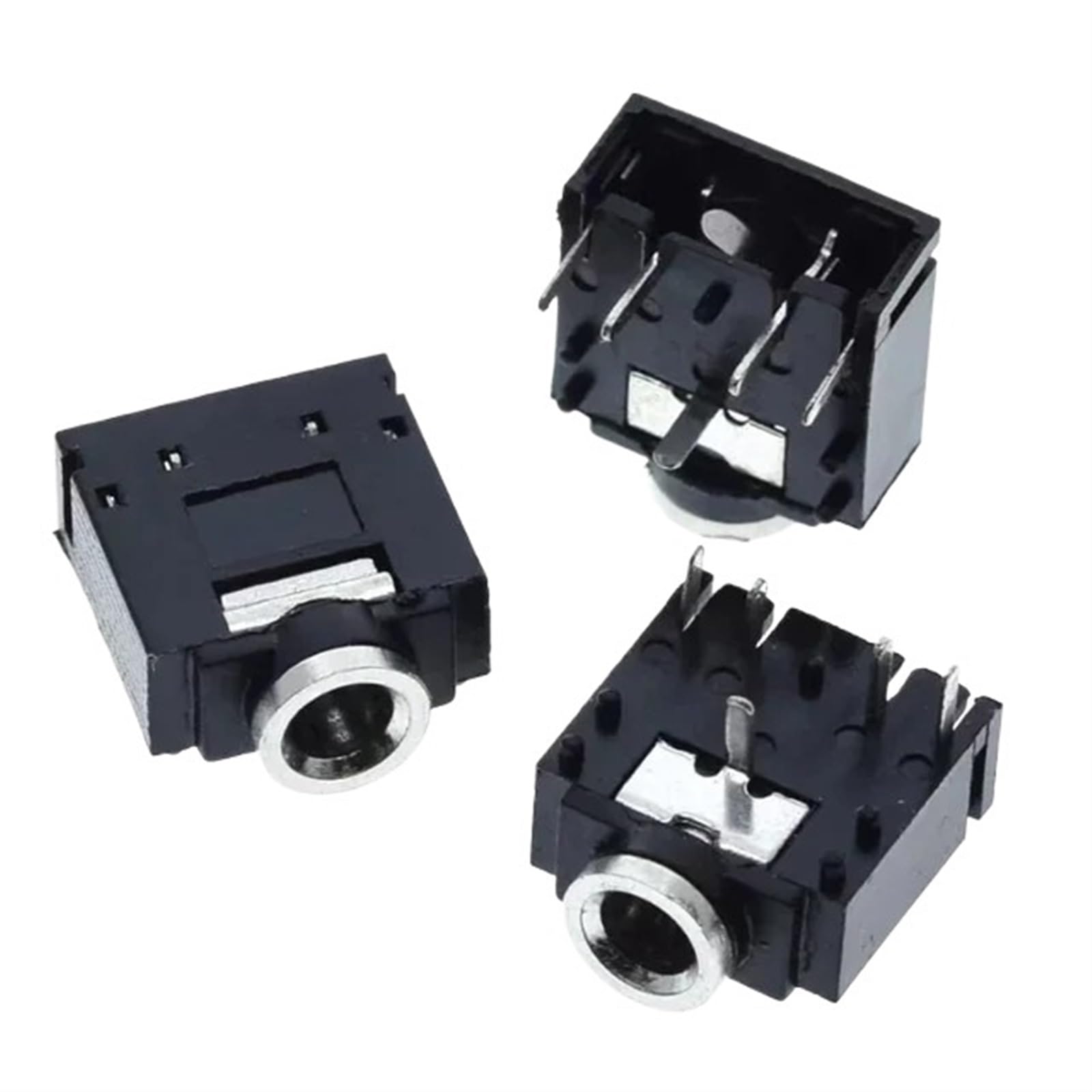 Lot de 5/10 prises jack 3F07 PJ-307 PJ307 stéréo 3,5 mm pour écouteurs audio (lavande)