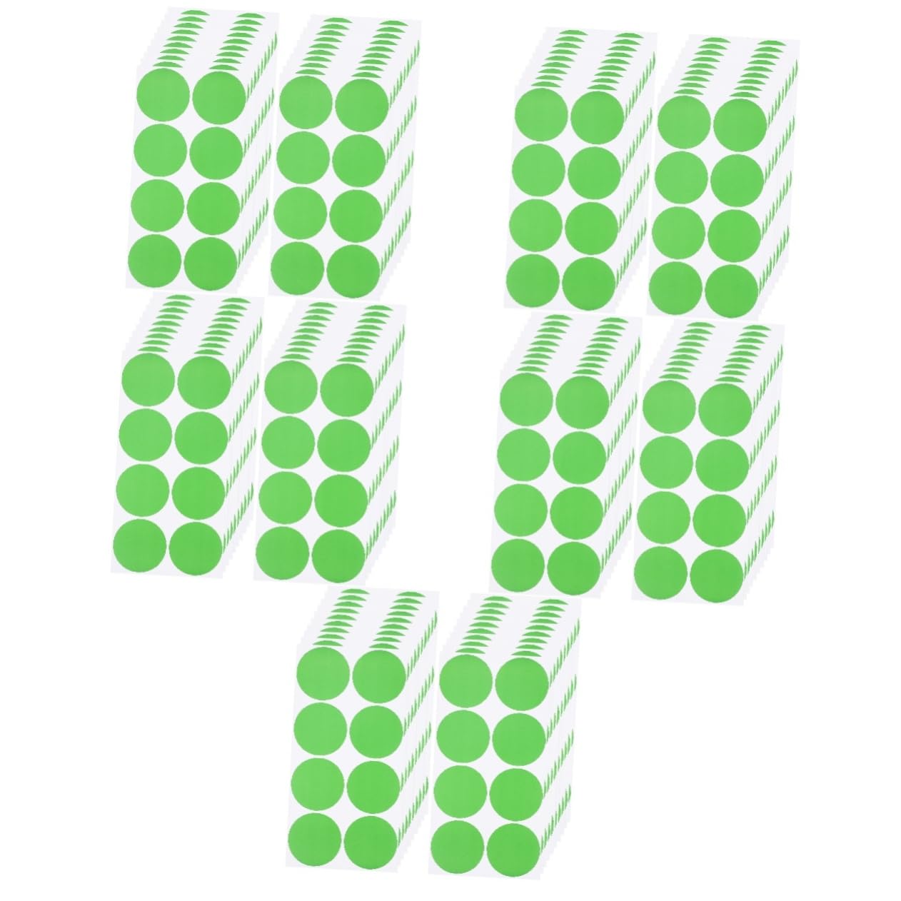 SHINEOFI 5 Set Di Adesivi Circolari Adesivi A Pois Etichette Adesive Per Organizzazione 20 Fogli*5