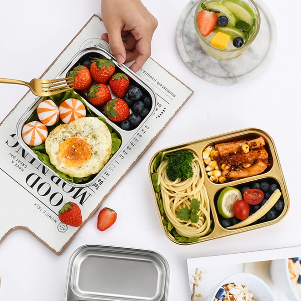 Lot De 2 Assiettes à Compartiments En Céramique - 20cm - Idéal Pour Contrôle Des Portions, Régimes Ou Enfants