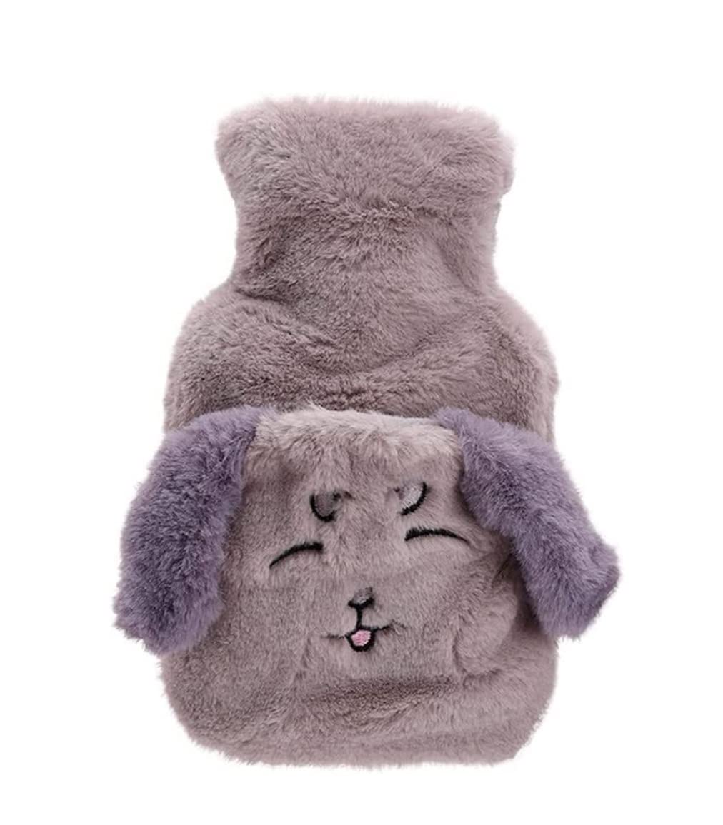 Bolsa Agua Caliente Botella De Agua Caliente De Felpa Con Tapa Bolsa De Agua Caliente Para Aliviar El Dolor Dolores De Cabeza En La Espalda Noches Acogedoras Botella de Agua Caliente ( Color : D , Siz