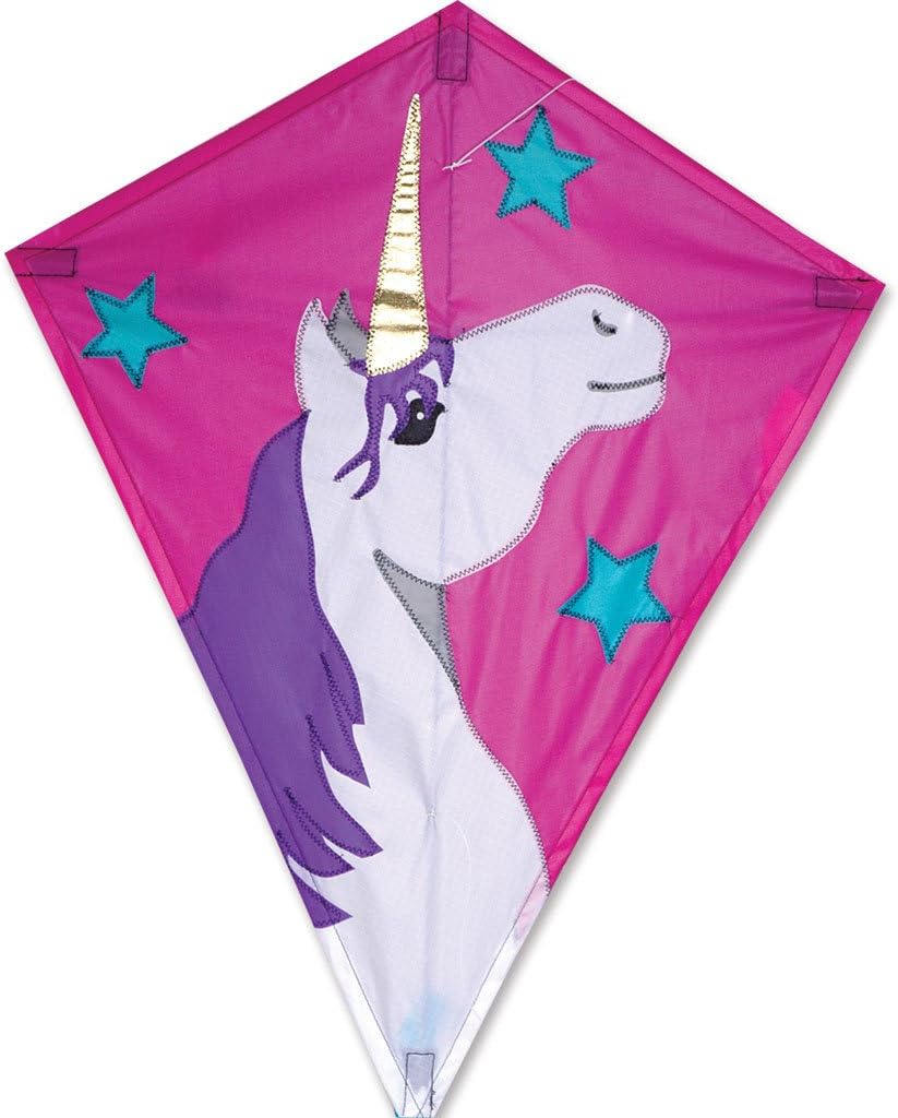 Premier Kites 25 in. Diamond Kite - Lucky Unicorn