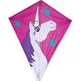 Premier Kites 25 in. Diamond Kite - Lucky Unicorn