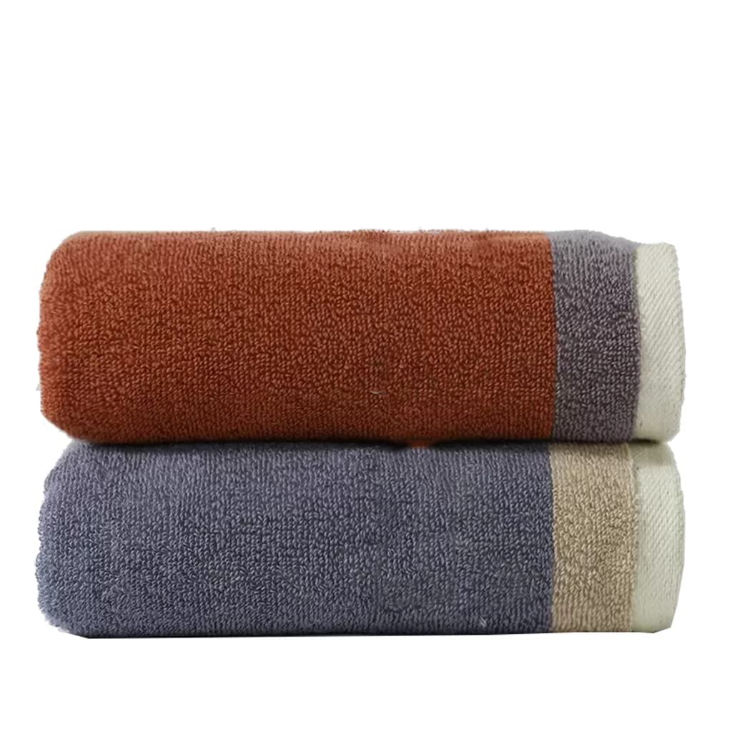 Serviette de bain coton haut de gamme qui ne peluche pas pour couples