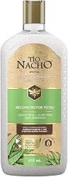 Tio Nacho Condicionador Reconstrutor Total com Aloe Vera para reparação total, 415ml, Elimina e proteje contra os danos