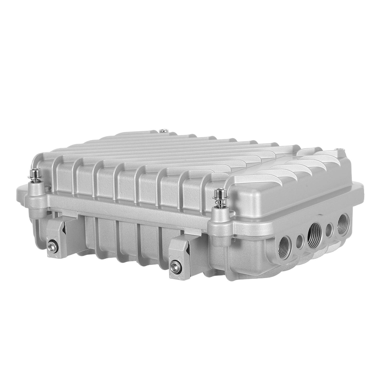 ERINGOGO Aluminium Elektrobox für Außenbereich wasserdichte Anschlussdose mit Abdeckung wetterfestes Schutzgehäuse für Elektronikkabel und Kabelverbinderschutz