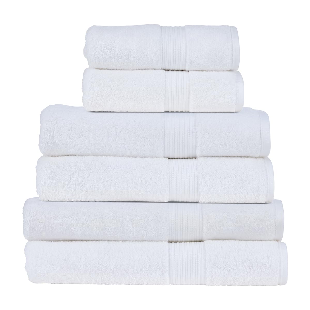 Christy Supreme Hygro 2 Hand Towels Set | Blush Pink | 100% Luxury Supima Cotton | Ultra Soft | Super Absorbent | 650GSM | Plush and Long Lasting — view 116