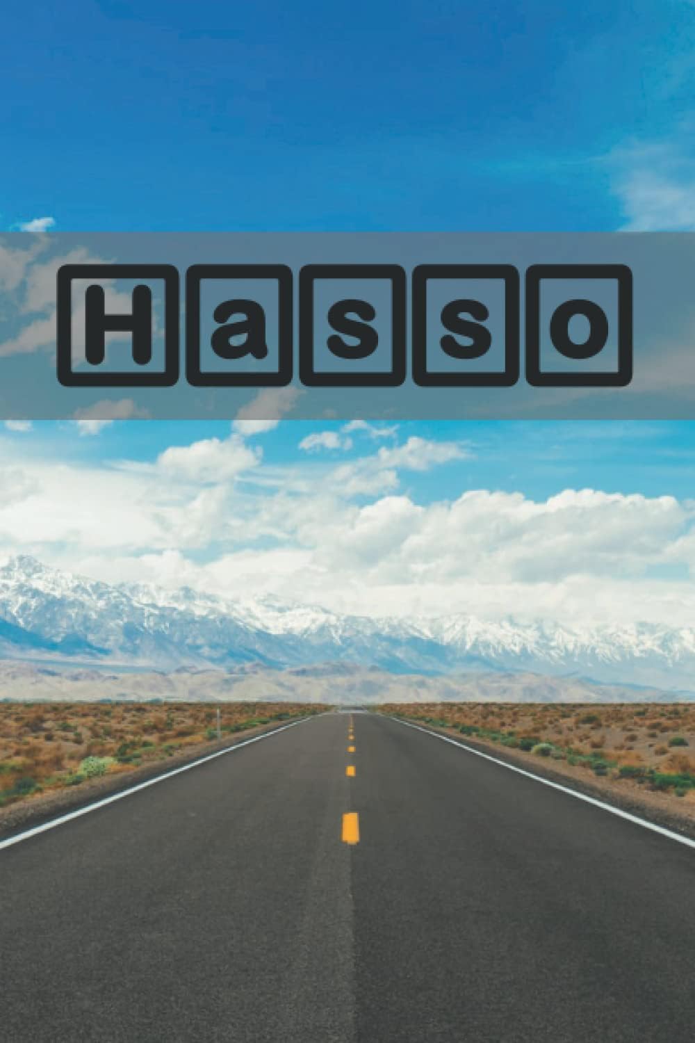Hasso : Liniertes Notizbuch | Als Geschenk oder für Dich