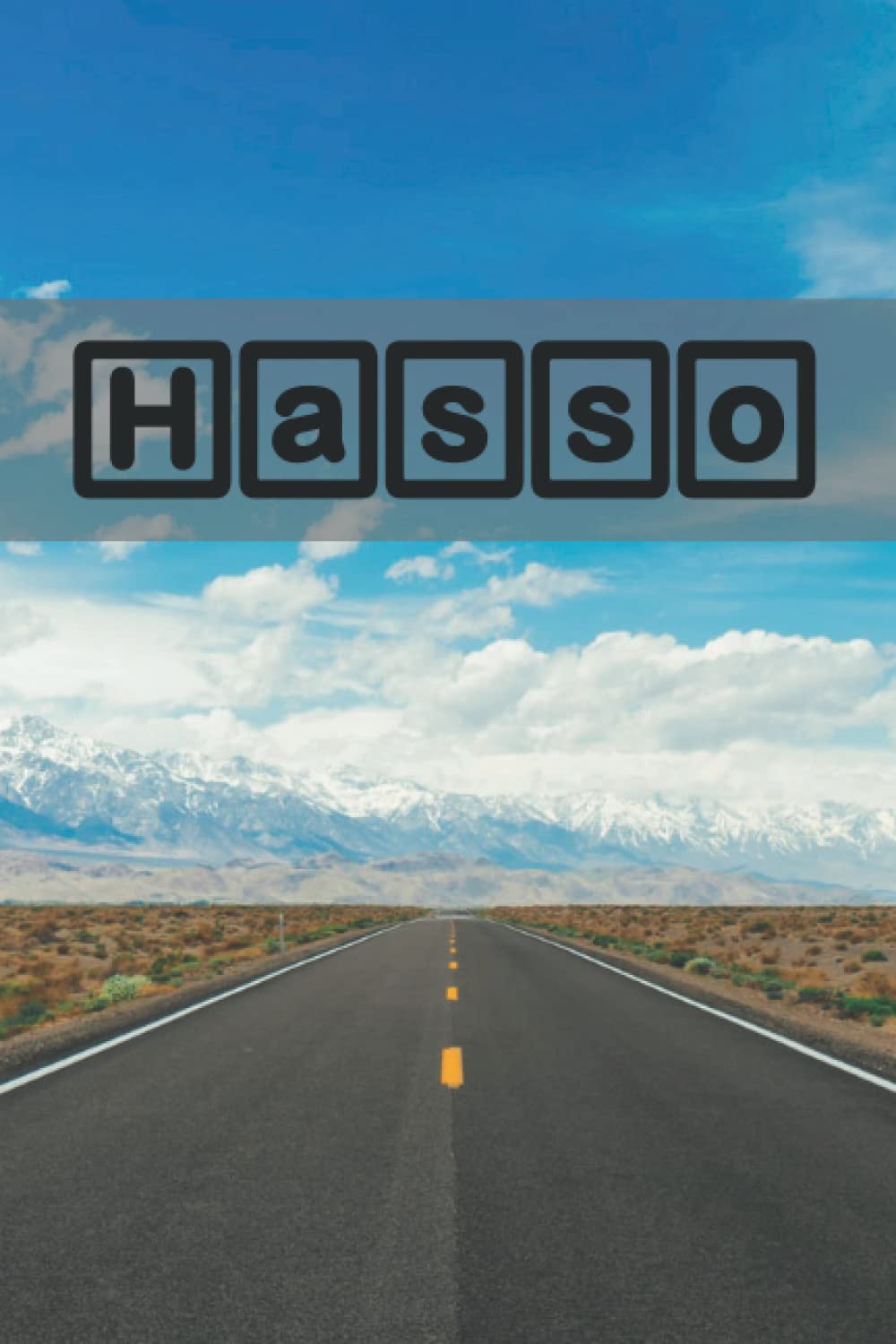 Hasso : Liniertes Notizbuch | Als Geschenk oder für Dich