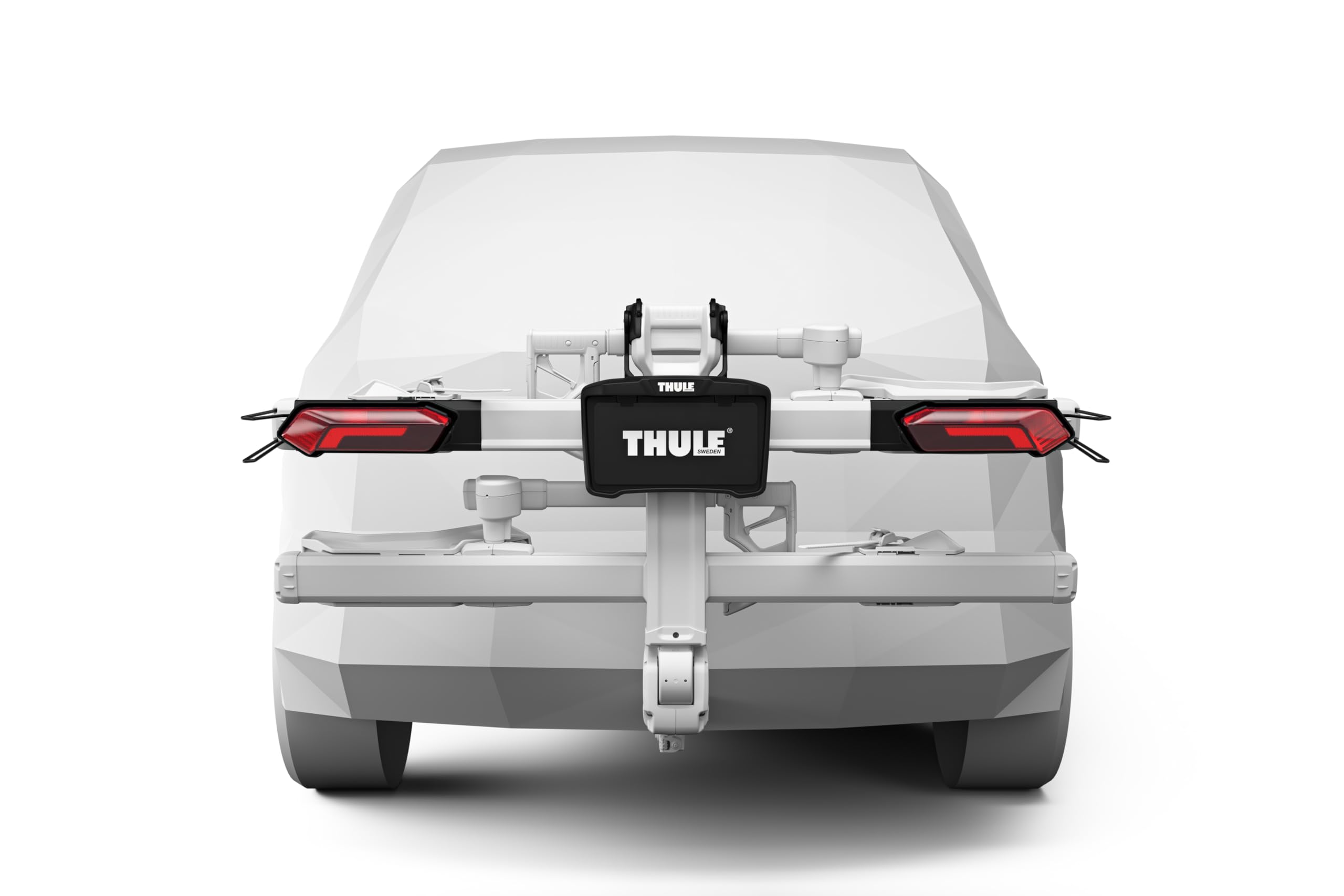 Thule Verse Light & Plate Kit, Black/red