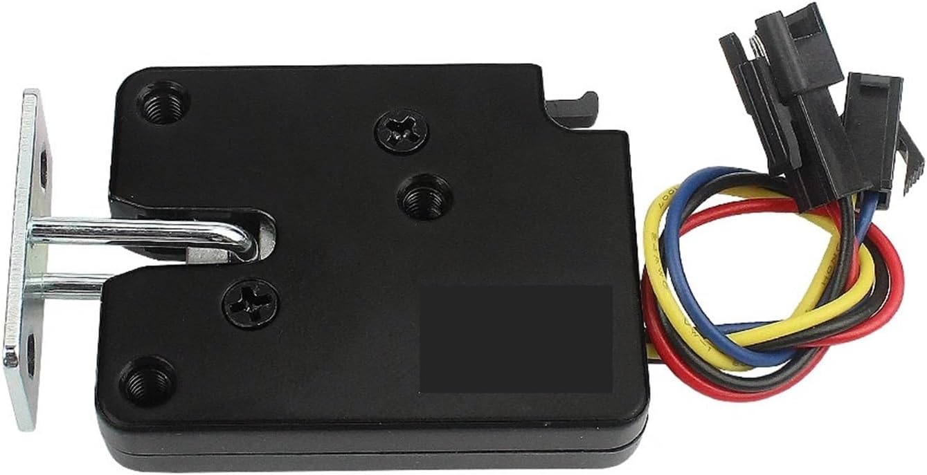 Electromagnetic Door Lock, 4pcs Small Unmanned Vending Machine Electronic Control Lock DC3v5v12v Mini Cabinet Door Locker Mail