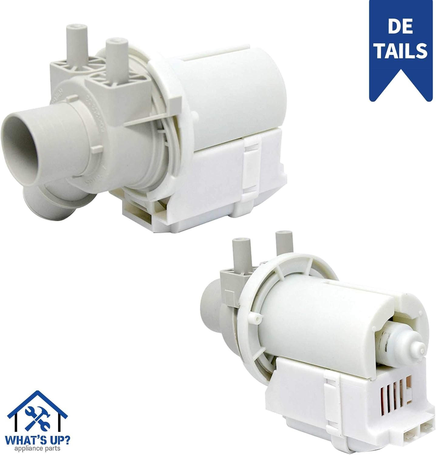 Best Cyber Deals 🔥 What's Up? 4681EA1007A Washer Drain Pump for LG Compatible 2649379 AP5672914 PS7785119 EAP7785119 New Product What's Up? 4681EA1007A Washer Drain Pump for LG Compatible 2649379 AP5672914 PS7785119 EAP7785119