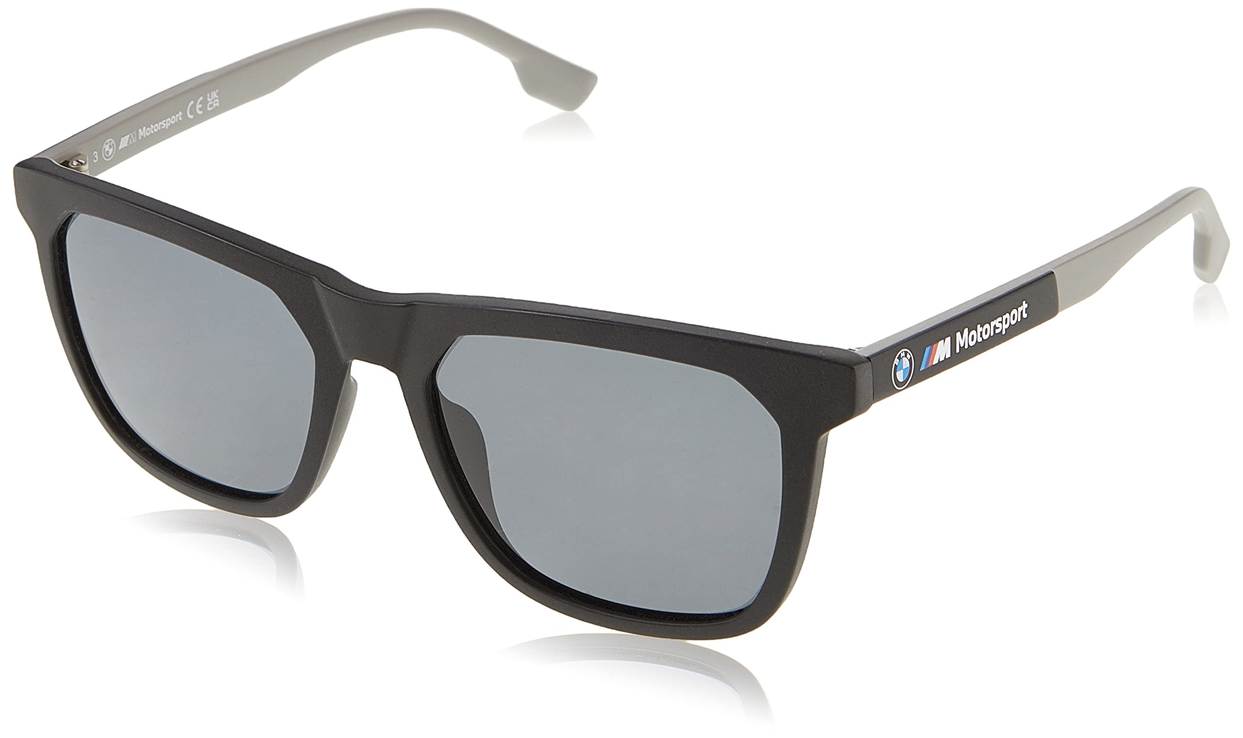 BMW MOTORSPORT Men's Injected Sun Glasses Rectangular Sunglasses
