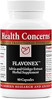 Vista 1 de Health Concerns Flavonex - Suplementos naturales para la circulación sanguínea y la salud cerebral - 90 cápsulas