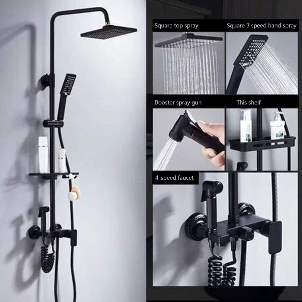 Grand pulvérisateur de plafond classique en finition chrome pour douche haut de gamme