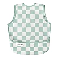 Vista 27 de Tiny Twinkle Babero para Niñas a Prueba de Manchas Babero Impermeable para Niños Pequeños para Comer Delantal para Bebé para Alimentación