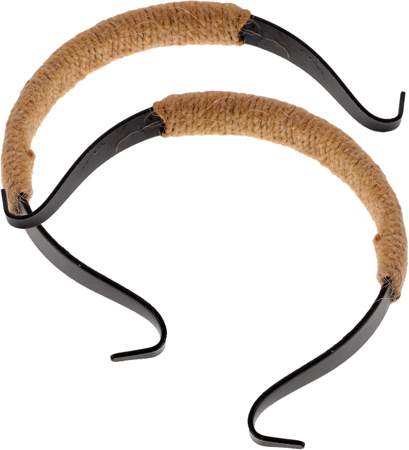 Ergonomische Teekannengriffe Einfach zu Montieren 2 St ck aus Eisen mit Hanfseil Hitzesch tzender Griff f r Teekannen Geeignet f r Professionellen und Privaten Gebrauch