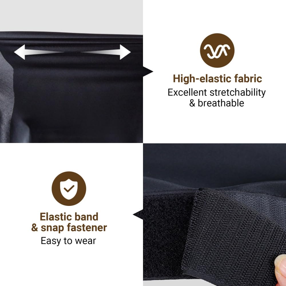 MiOYOOW Protection d'épaules pour Chevaux, Gilet d'équitation Extensible Anti-frottement