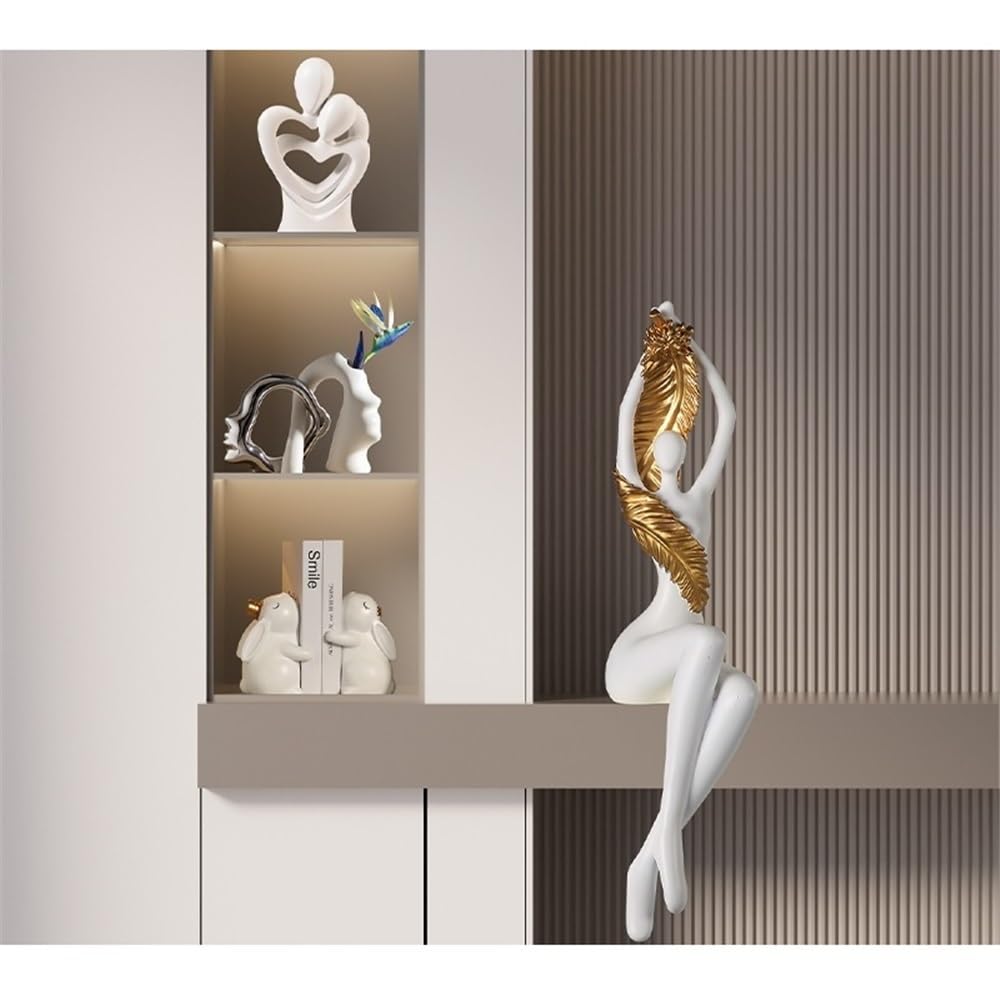 Decorazioni Desktop Ornamenti di Figure astratte sedute in Arte Moderna, Decorazioni Creative for mobili TV del Soggiorno per Ufficio a Casa