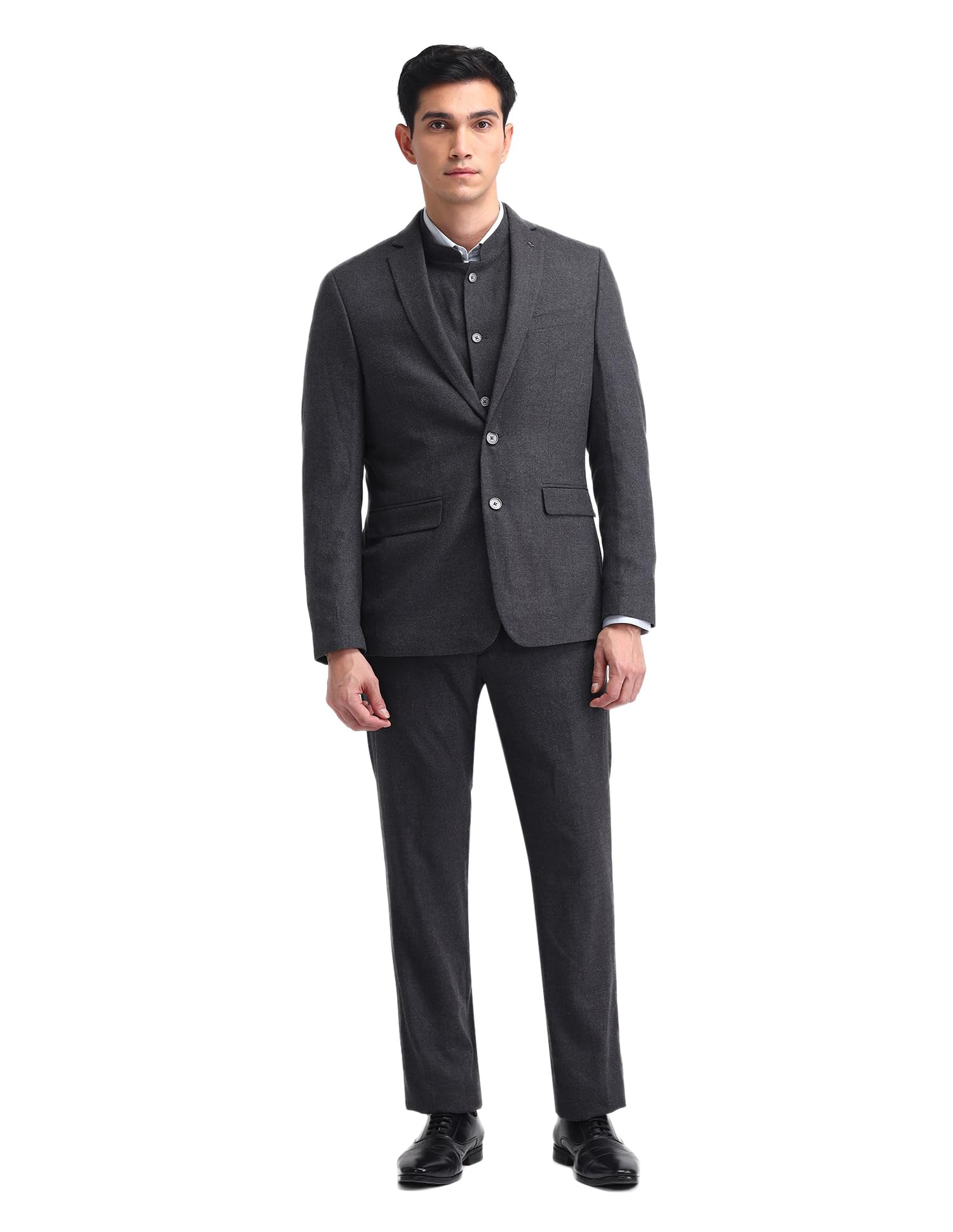 Men's Polyester Business Suit Pants Set