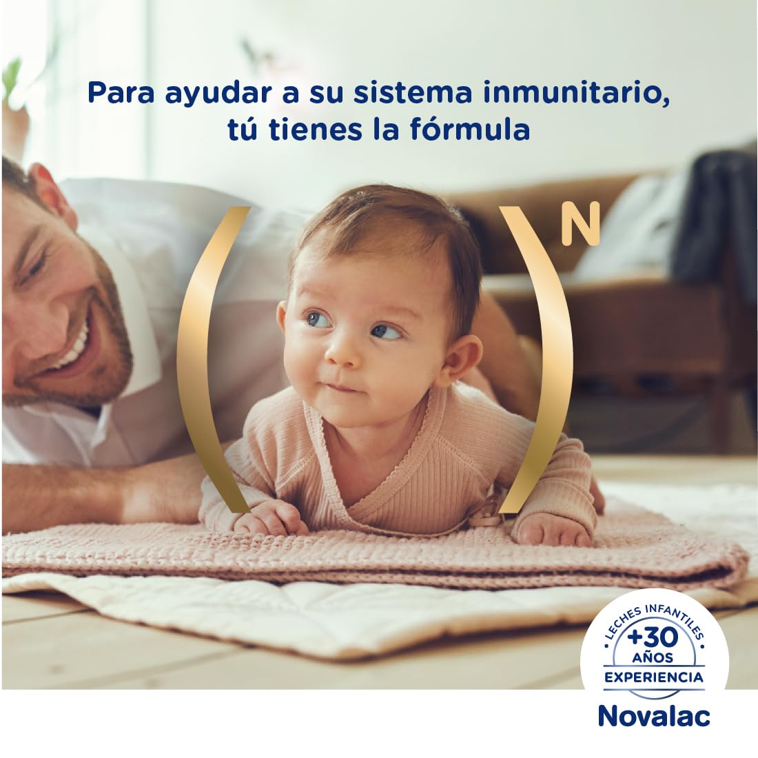 Novalac Premium Proactive 3 Leche de Continuación 1-3 Años. Contribuye al Desarrollo Normal y del sistema inmunitario del Bebé. Fórmula Elaborada con Pediatras rica en Calcio, Yodo, ViT A y D - 800 g
