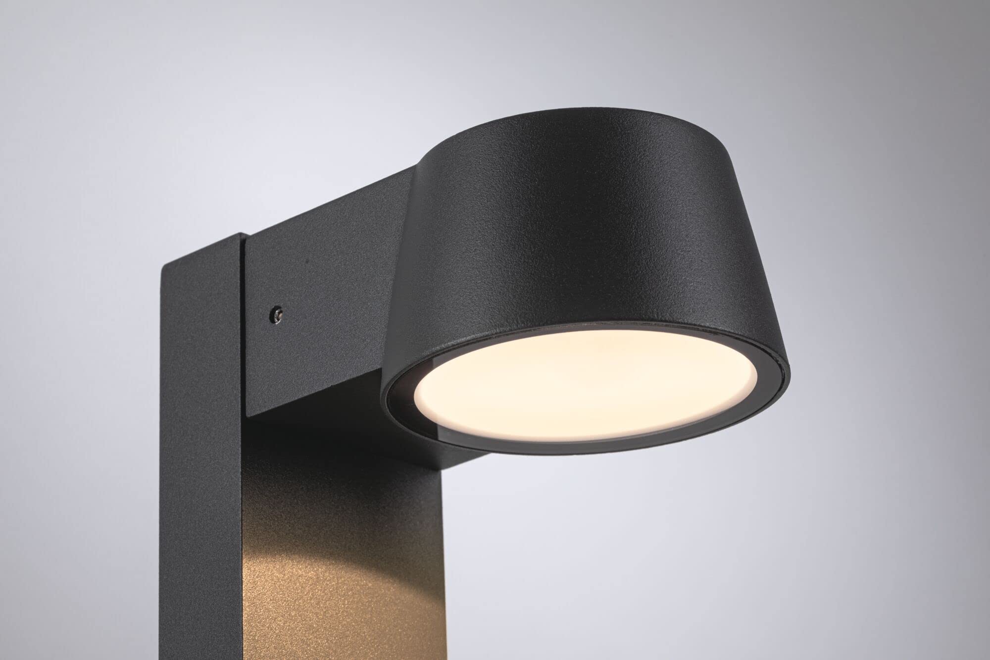 Paulmann 94715 oprawa zewnętrzna LED oprawa słupk. Capea przyjazna owadom IP44 500mm 2200K 6W 450lm 230V 98° Czarny aluminium złote św. słupek ogrod.