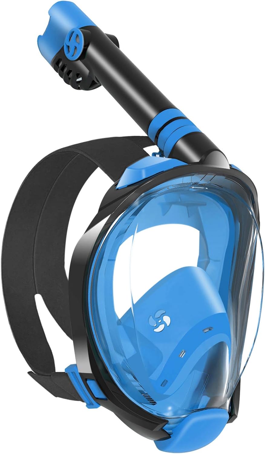 WSTOO Snorkel Mask with Latest Dry Top Breathing System, Fold 180 Degree Panoramic View Full Face Snorkel Mask Anti-Fog Anti-Leak with Camera Mount, Snorkeling Gear for Adults : Sports & Outdoors