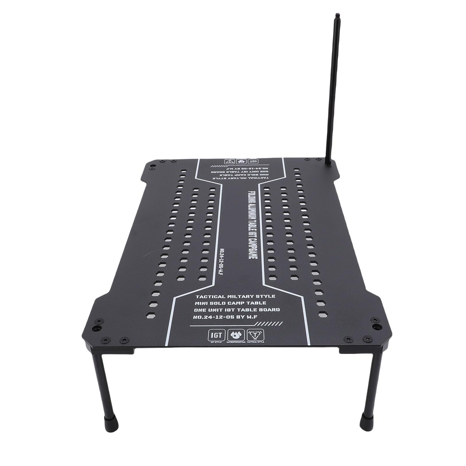 Jeanoko Mesa de Camping Mesa de Barbacoa Portátil Plegable Duradera para