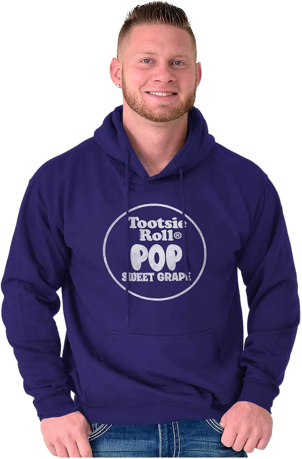 Brisco Brands Tootsie Roll Pop Banana Flavored Candy Hoodie Sweatshirt Women Men