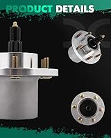 Vista 5 de SCITOO Reemplazo del conjunto del husillo de la cortadora para Great Dane Super Surfer 36 48 52 Husillo de cubierta D18030, 200041, 200262