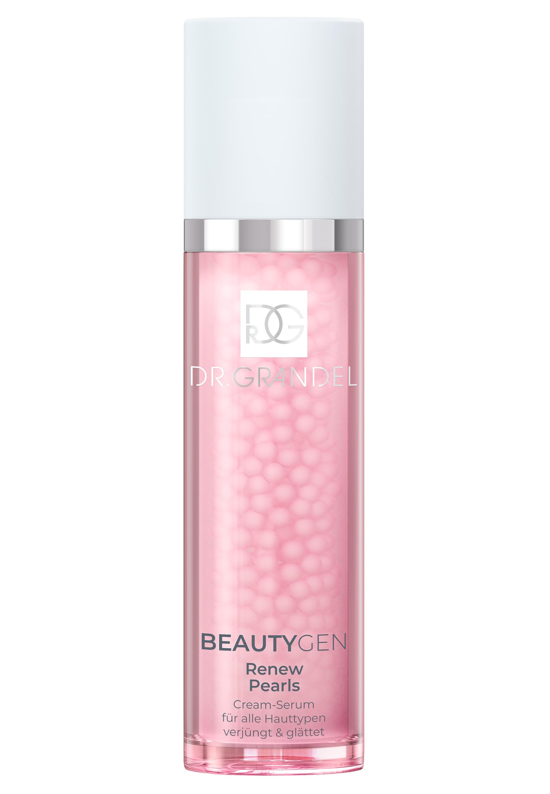 DR. GRANDEL BEAUTYGEN Renew Pearls 2-Phasen Creme-Serum 50 ml | Für Gesicht, Hals & Dekolleté, mit Pflegeperlen & Feuchtigkeits-Boost, verbessert die Elastizität, Anti-Aging Pflege