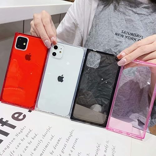 Miniatura 2 de Tzomsze - Funda transparente para iPhone 11 con esquinas reforzadas y cojín de poliuretano termoplástico transparente y delgada para absorción de