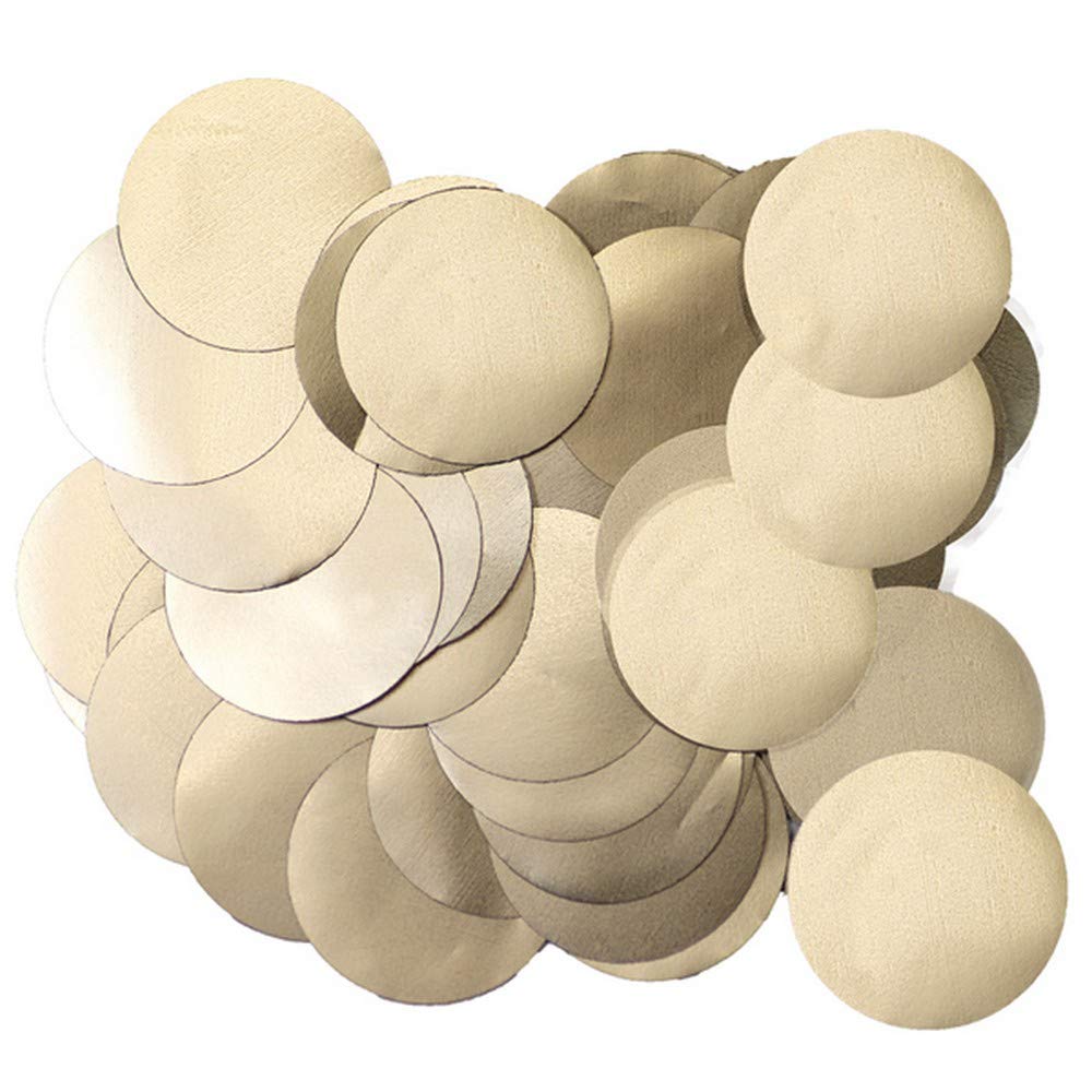 Oaktree Champagne Foil Confetti-Metallic Pearl, Small