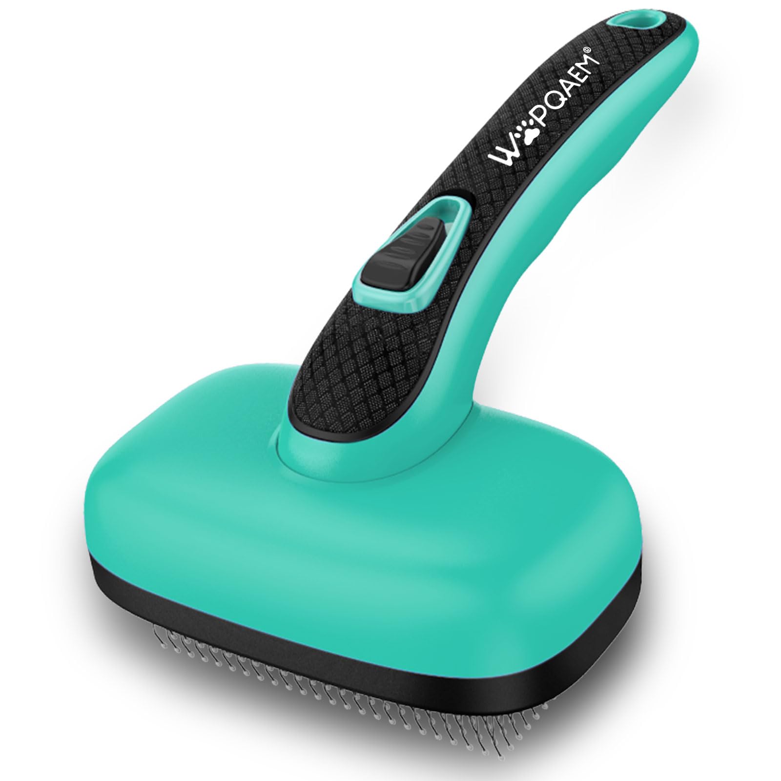 Self Cleaning Slicker Brush for Dog and Cat Shedding | Skin Friendly Deshedding Brush for…