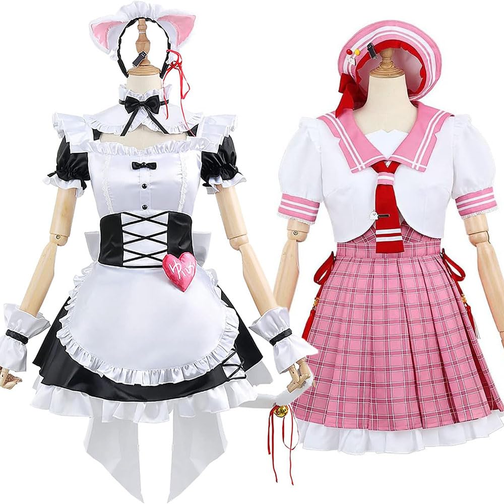 【ゆか】　コスプレ衣装 Amazon.co.jp: [CSPY]コスプレ衣装 椎名唯華 制服 メイド服